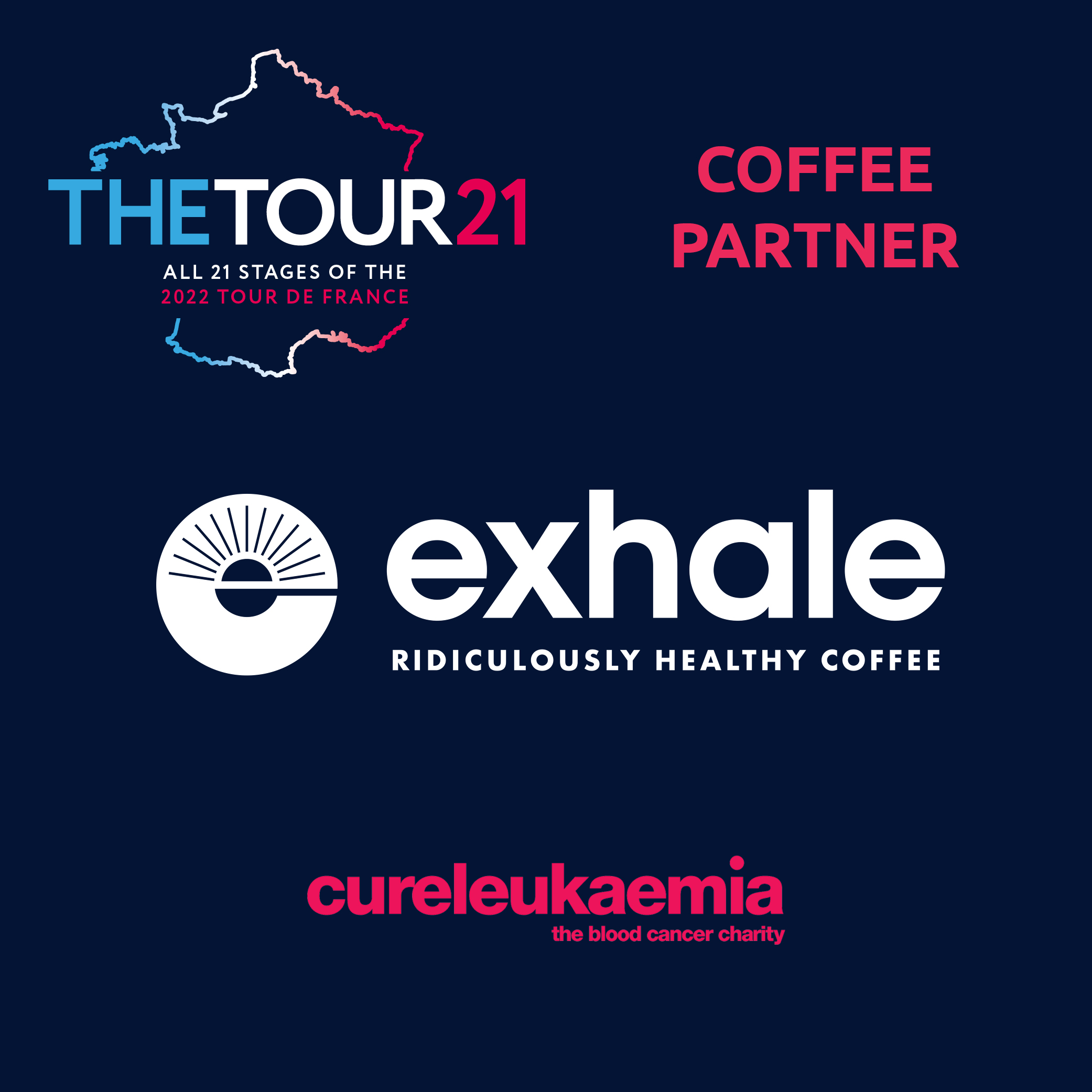 Cure Leukaemia partner with Exhale Coffee